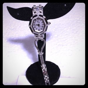 FRANZ XAVIER STAINLESS STEEL BACK WATCH NWOT